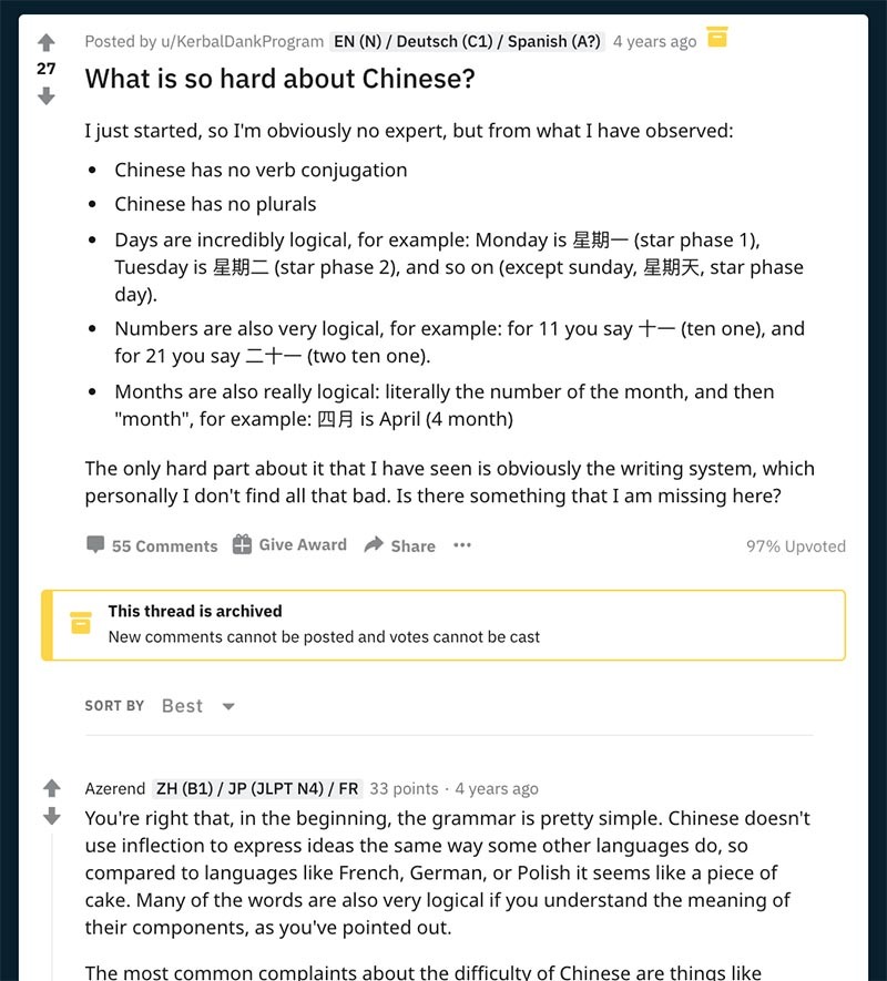 reddit chinese hard