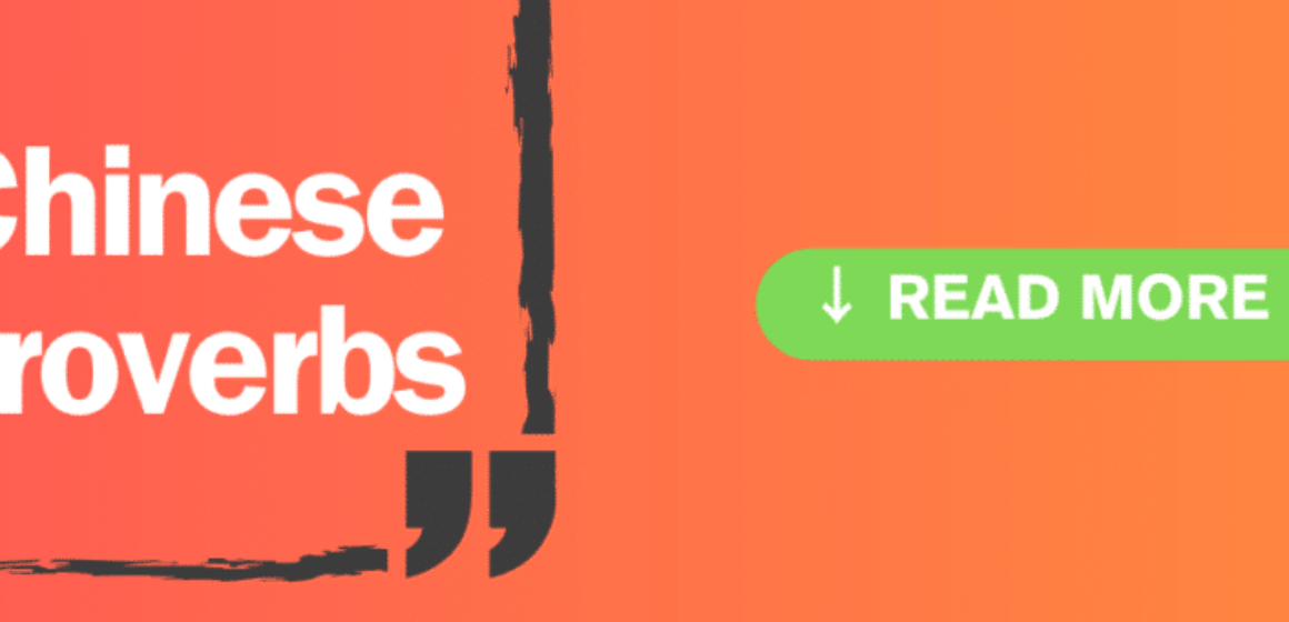 cover image of goeast mandarin post on Chinese Proverbs