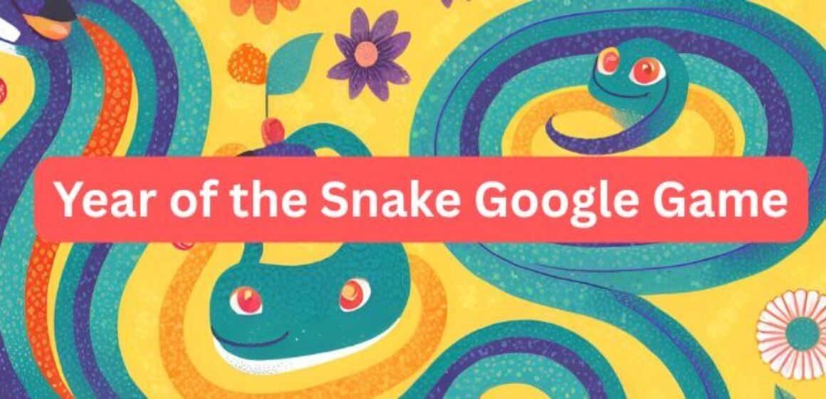 cover image of post Year of the Snake Google Game
