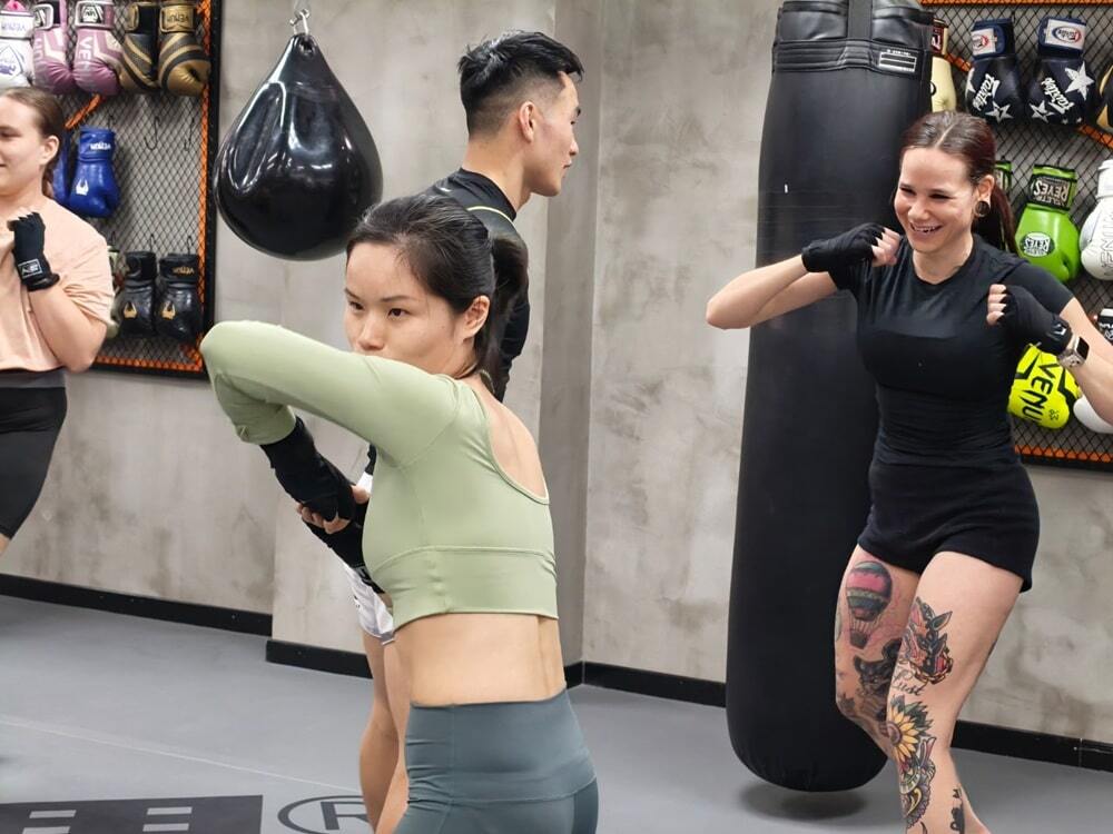 Muay Thai practice