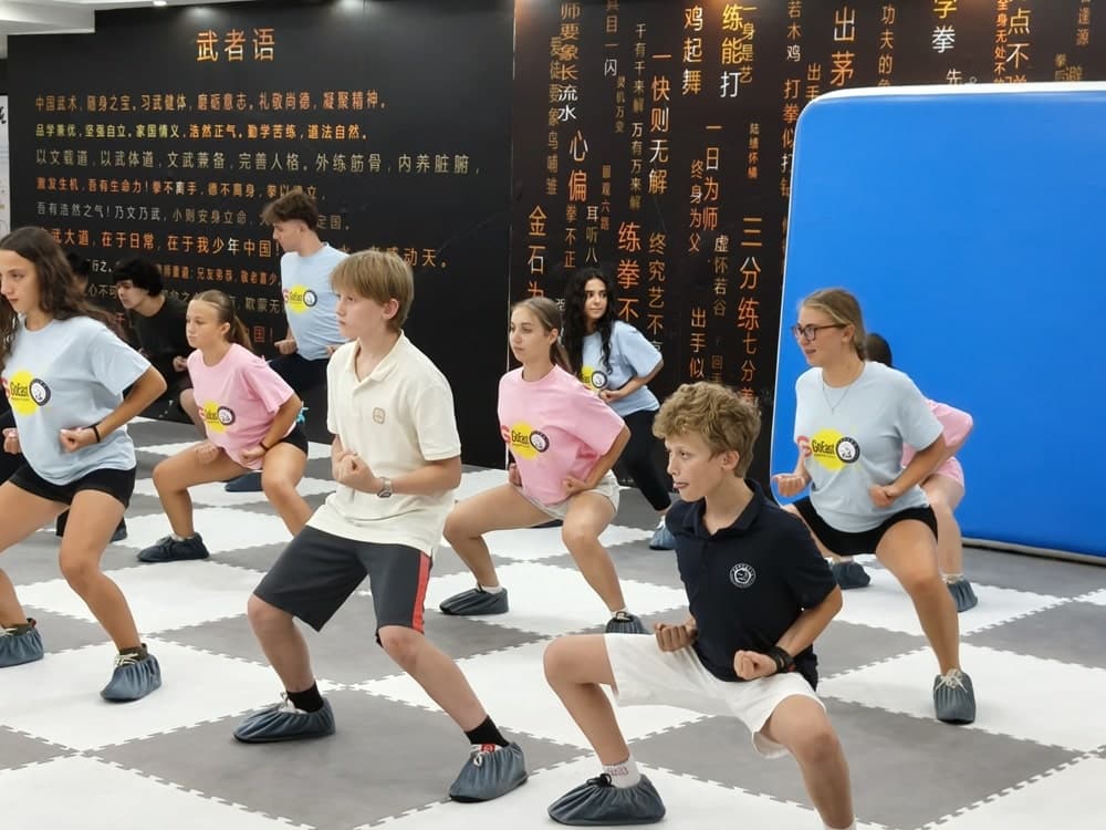 Outdoor activity in Shanghai