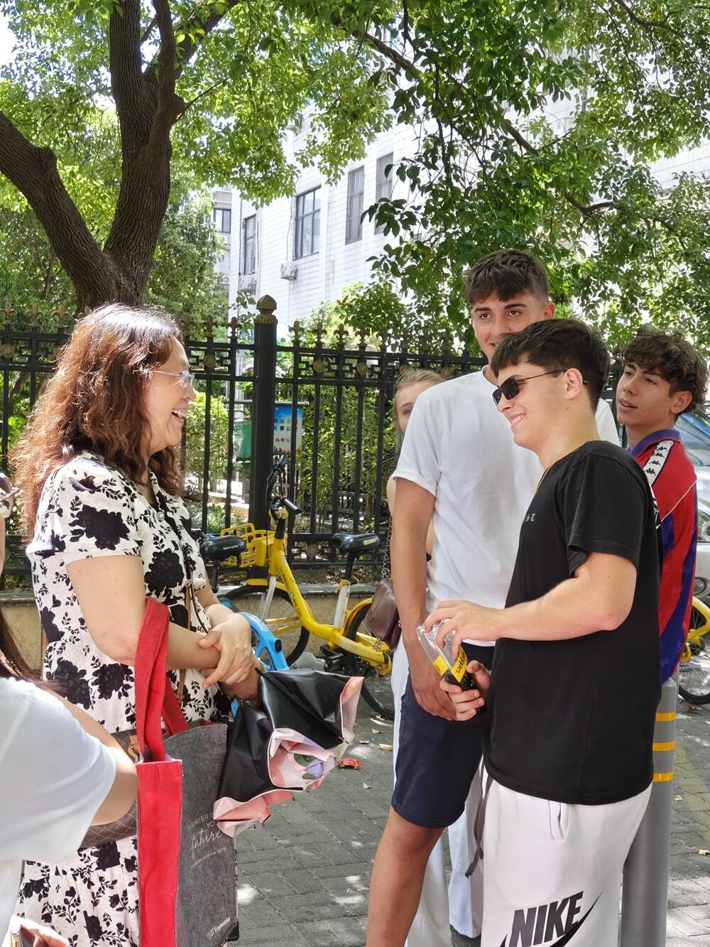 Kids connecting and making international friendships