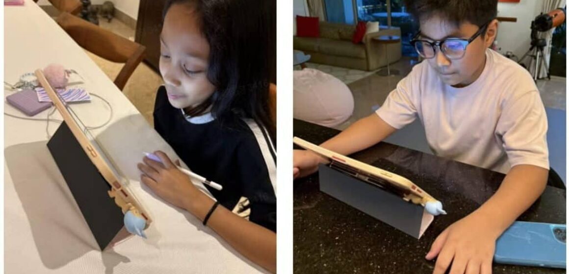 goeast mandarin students Elijah and Naomi from Singapore