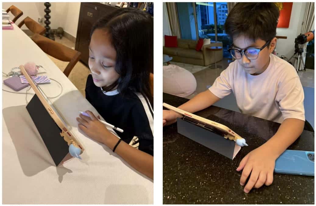 goeast mandarin students Elijah and Naomi from Singapore