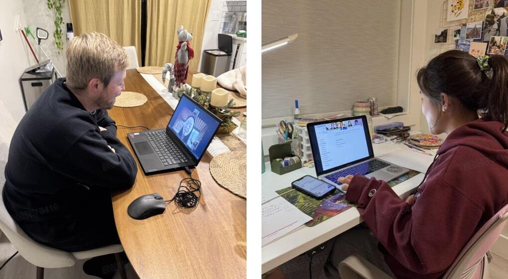 joe and jesscia learning chinese with goeast online