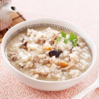 Chinese breakfast - congee