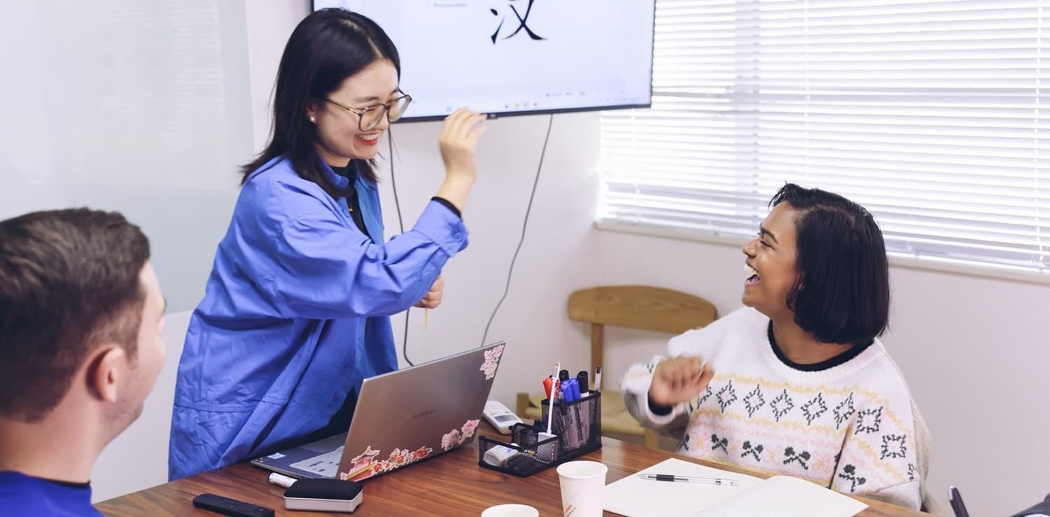 GoEast Mandarin interactive classroom with professional teachers